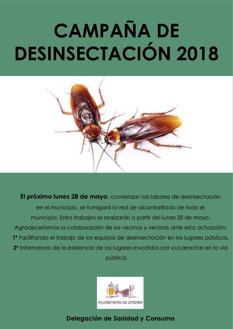 CARTEL DESINSECTACIÓN 2018