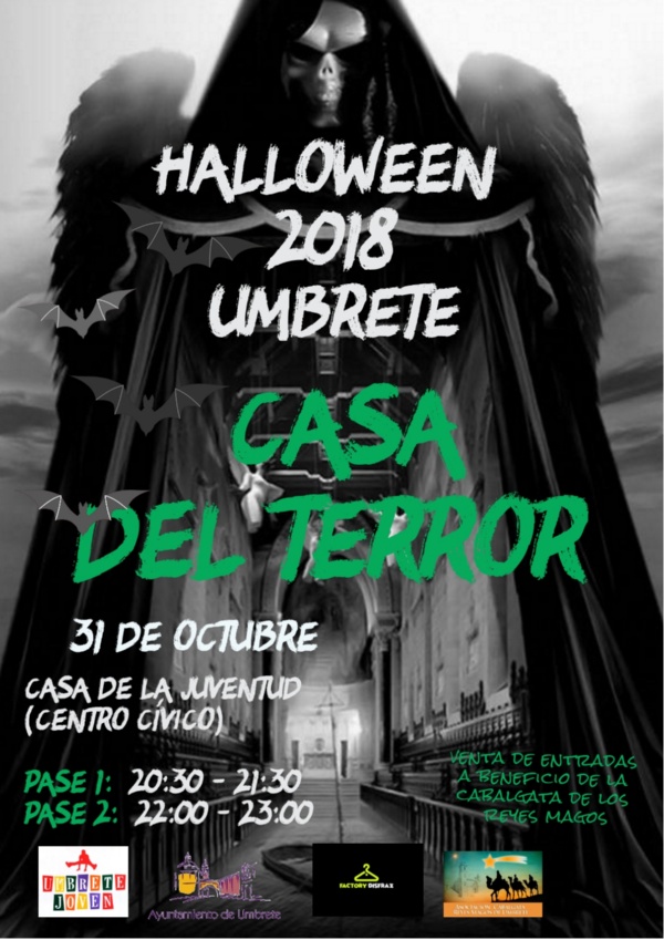 CARTEL CASA TERRROR HALLOWEEN 2018