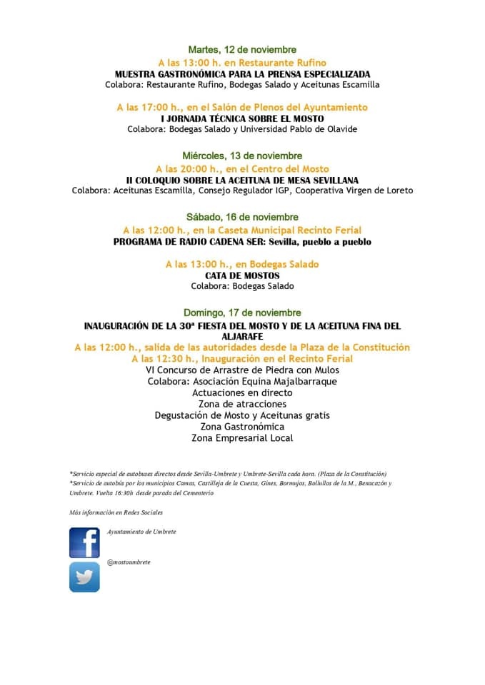 programa mosto