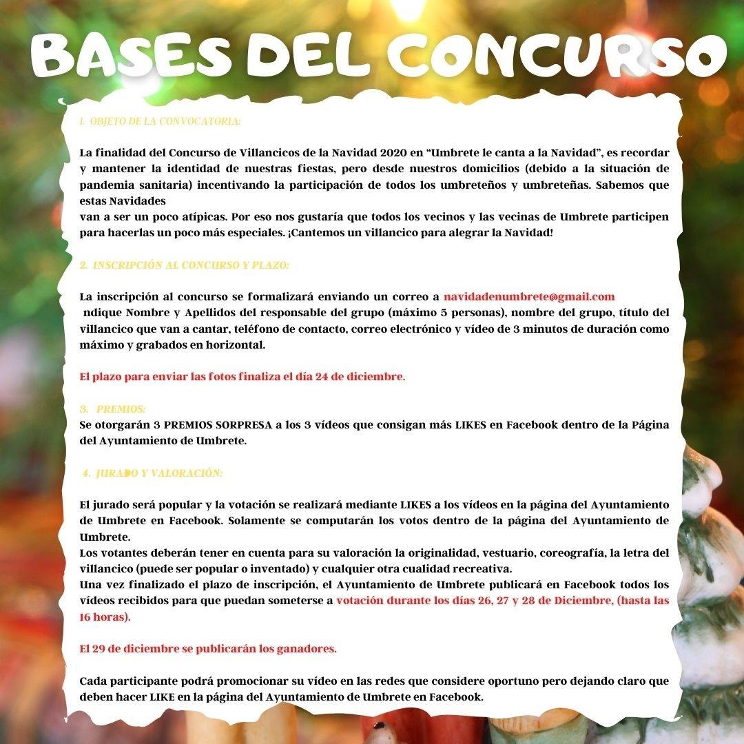 BASES CONCURSO VILLANCICOS