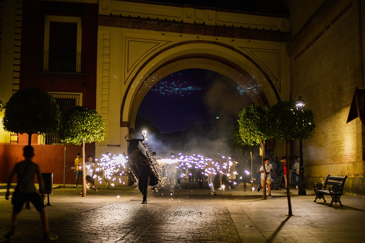 Feria de Umbrete_Toro de Fuego