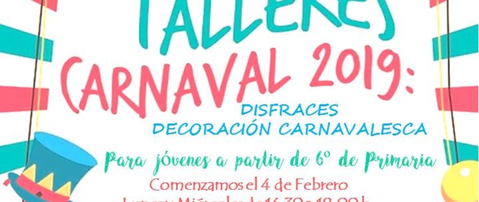 Talleres Carnaval 2019