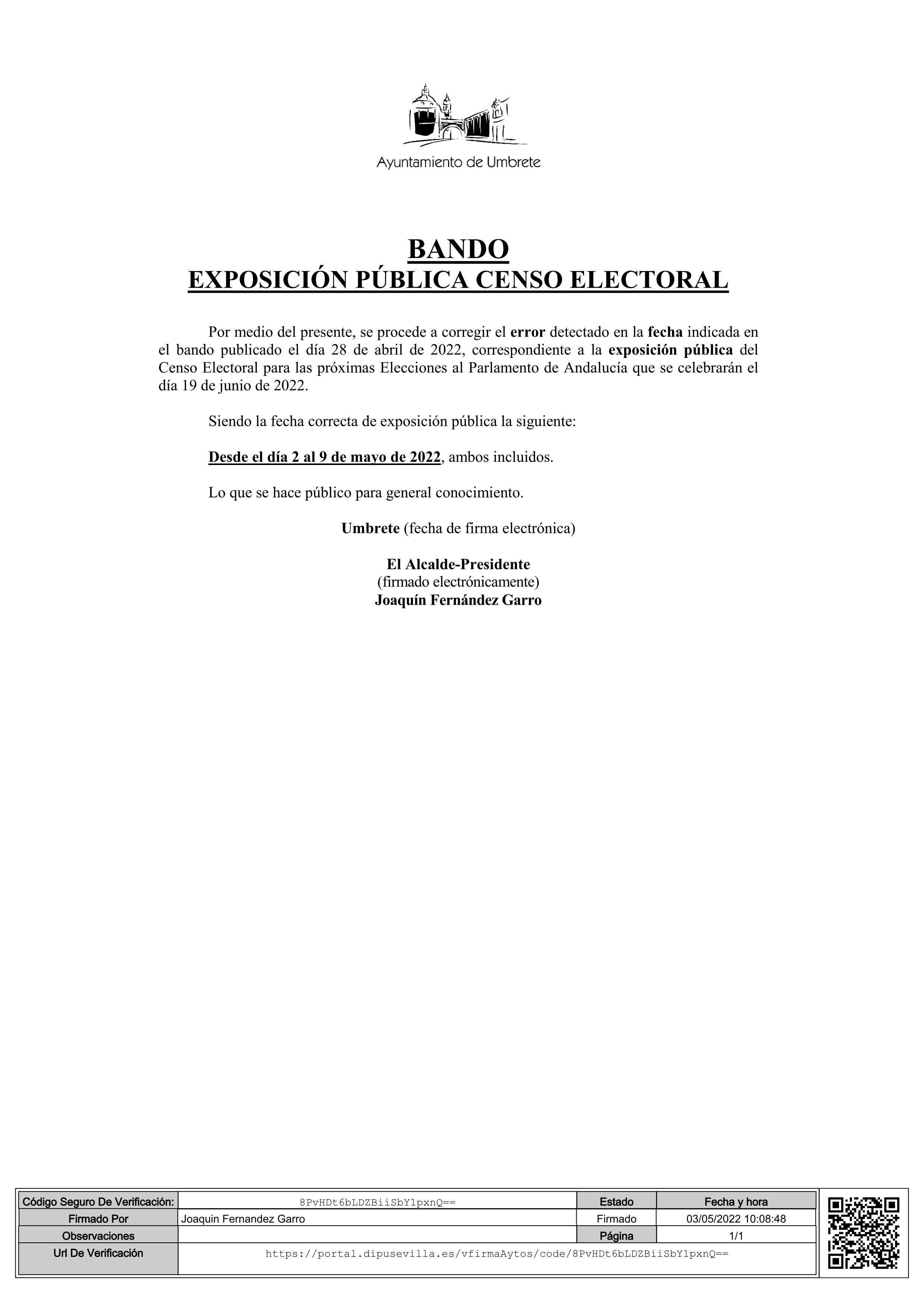 bando exposición pública censo electoral1