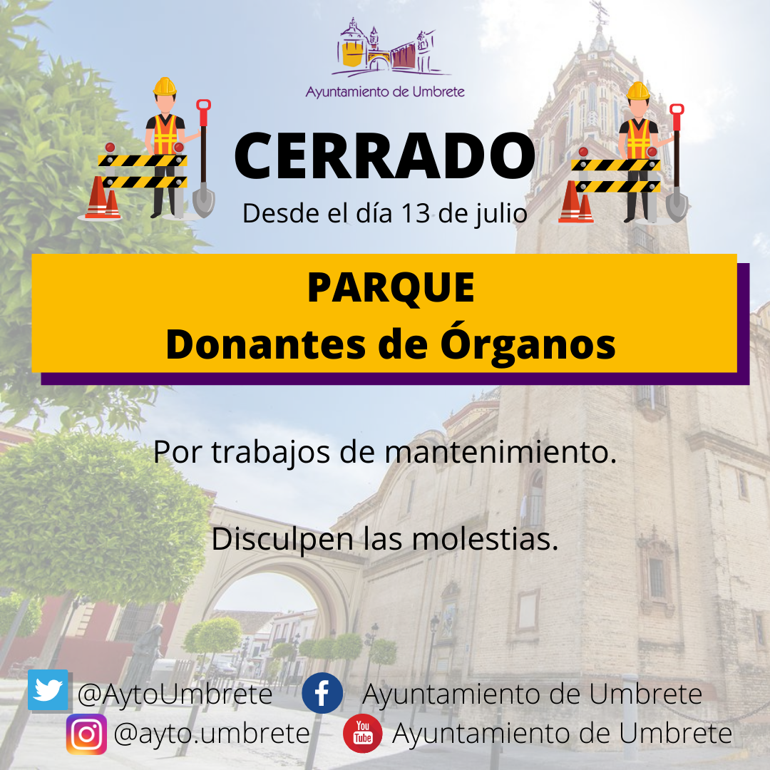 parque cerrado donantes de organos 13.07.21